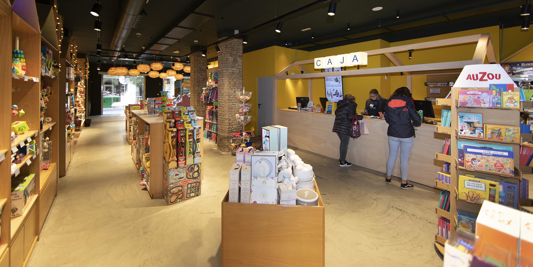 caja tienda